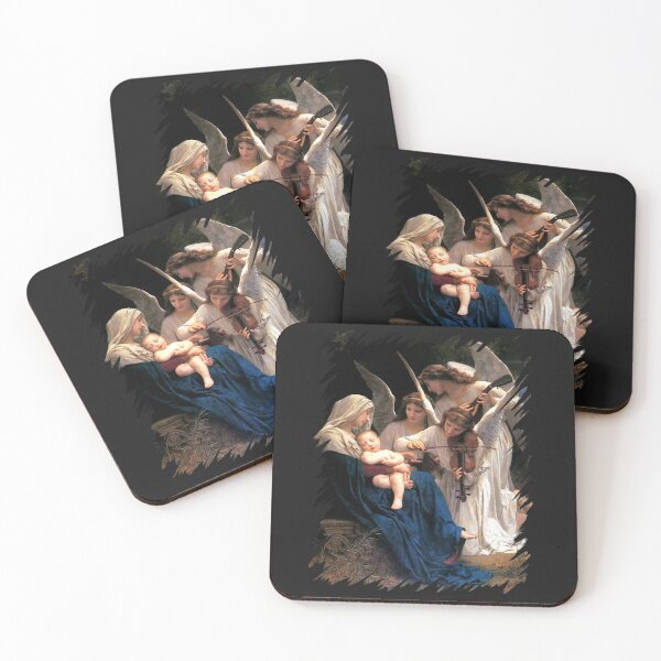 Item preview, Our Lady Song of Angels Virgin Mary and Infant Jesus Music Catholic Saint  designed and sold by hispanicworld.