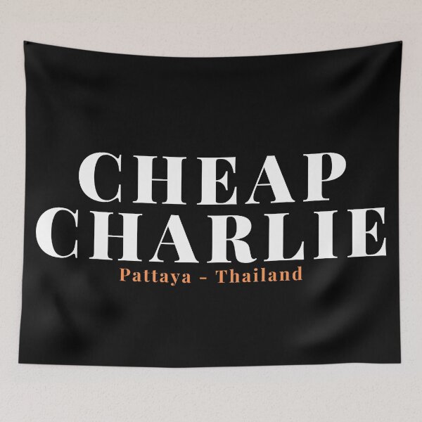 Item preview, Cheap Charlie - Pattaya Thailand designed and sold by Scubaloppy.