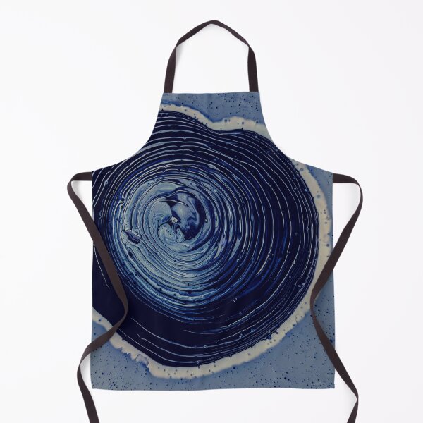 Item preview, Dramatic Blue Abstract designed and sold by Swooncake Press.