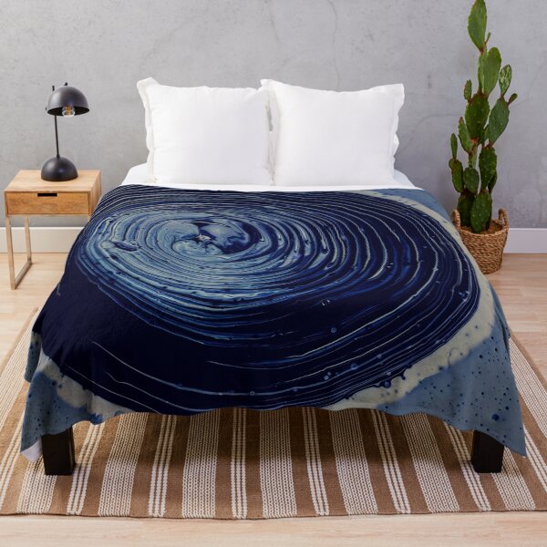 Item preview, Dramatic Blue Abstract designed and sold by Swooncake Press.