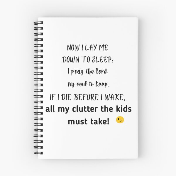 Item preview, Clutter Prayer designed and sold by Ollie P.  Leo.