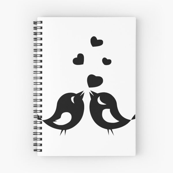 Item preview, Lovebirds designed and sold by TwistedHareCo.
