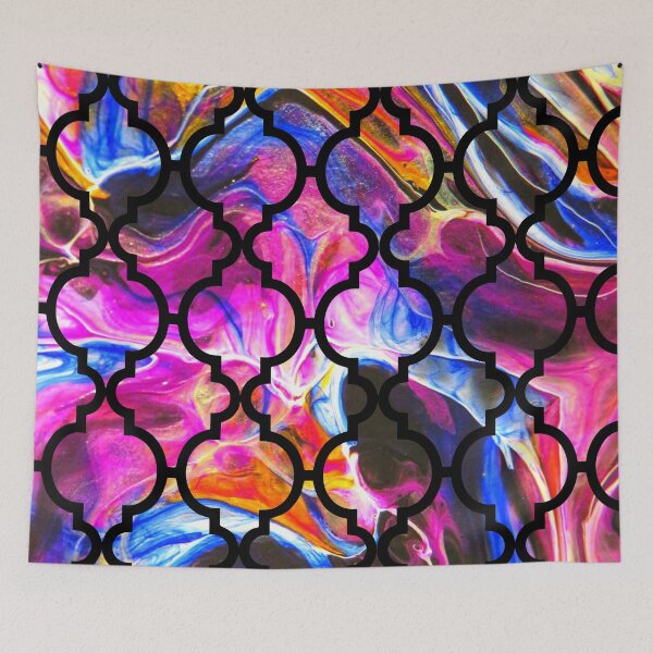 Item preview, Elegant Pink Contrasting Marbling Abstract designed and sold by DaughterofYah.