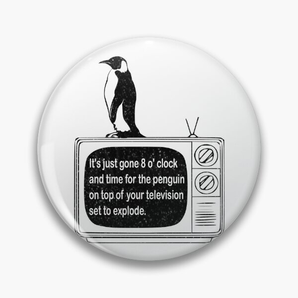 Item preview, Exploding Penguin - British Comedy - Flying Circus designed and sold by jacob-jendrey.