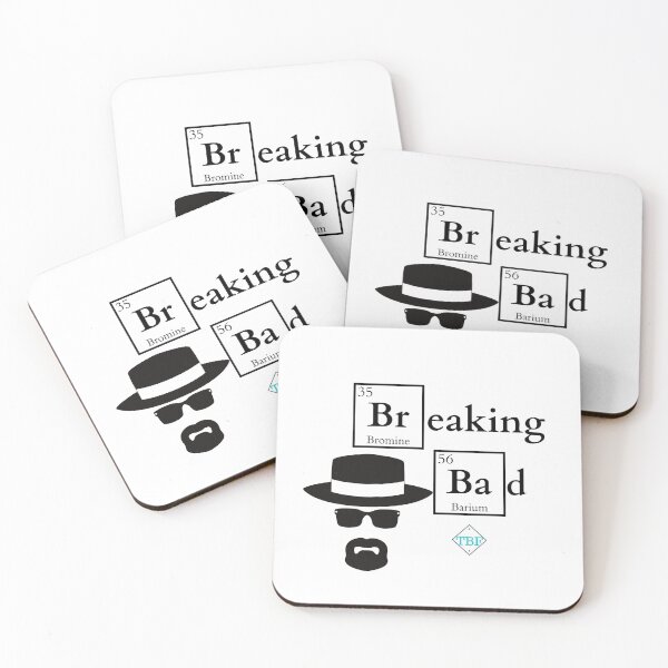 Item preview, Breaking Bad Periodic Table Symbols Elements designed and sold by Rebecca Blossom.