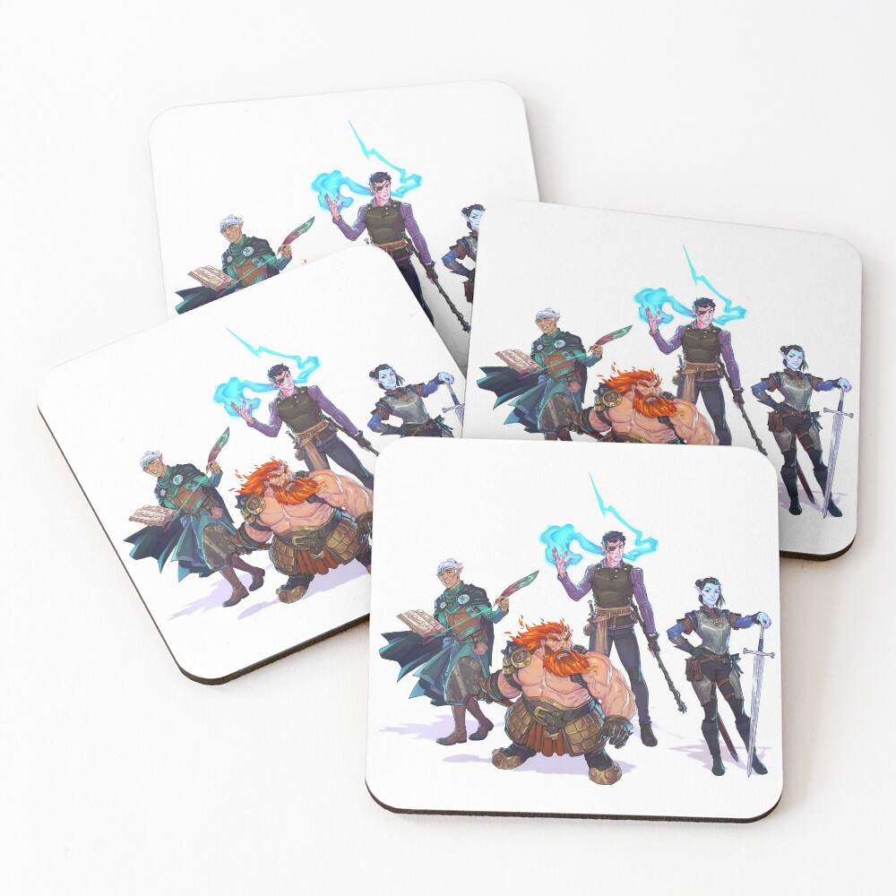 Item preview, Coasters (Set of 4) designed and sold by TheWelcomeInn.