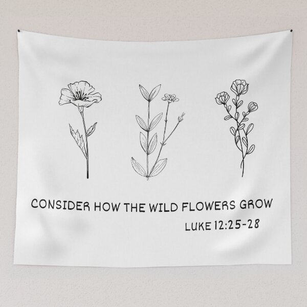 Item preview, Flower Bible Verse designed and sold by kaylasbtq.