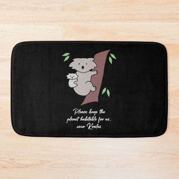 Item preview, Koala - Habitable Planet (Black) designed and sold by ImperfectLife.