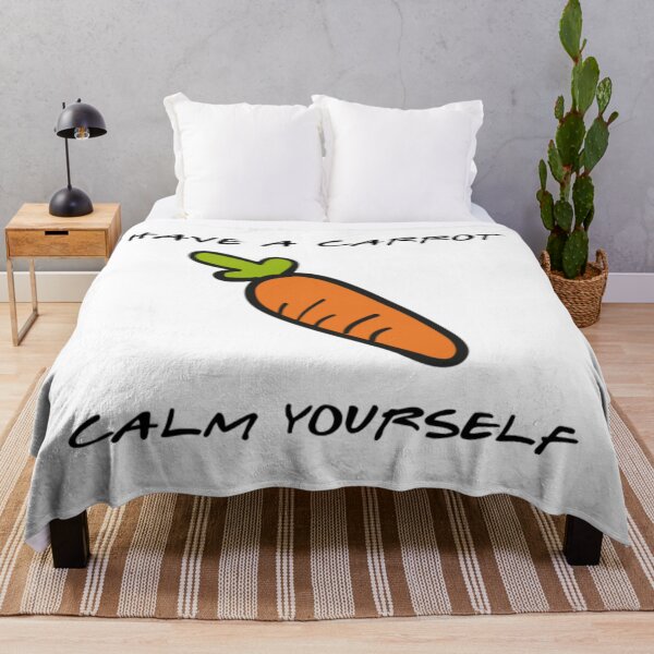 Item preview, Have A Carrot Calm Yourself Funny Vegan designed and sold by CotaLevy.