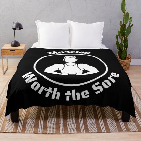 Item preview, Muscles - Worth the Sore designed and sold by CreativTEES !.