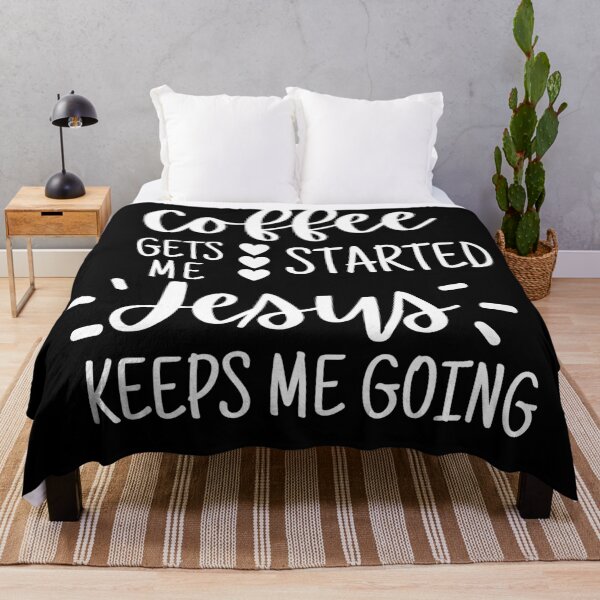 Item preview, Coffee gets me started Jesus Keeps me going designed and sold by kaylasbtq.