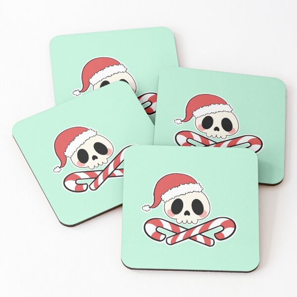 Item preview, Santa Skull designed and sold by HoneyHollow.