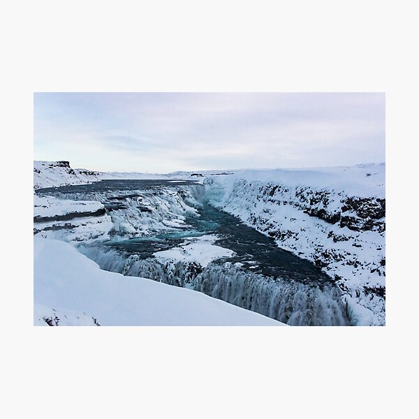 Gullfoss Photographic Print