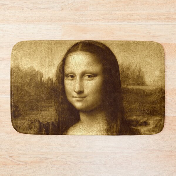 Item preview, Sepia Mona Lisa designed and sold by SimpleJoyStyle.