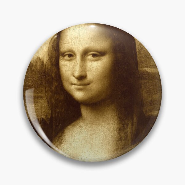 Item preview, Sepia Mona Lisa designed and sold by SimpleJoyStyle.