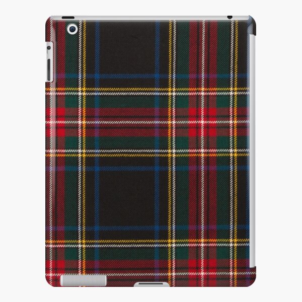 STEWART BLACK TARTAN iPad Snap Case