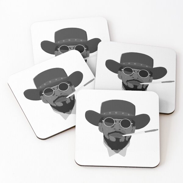 Item preview, Django from Django Unchained Black and White designed and sold by Rimkidd.