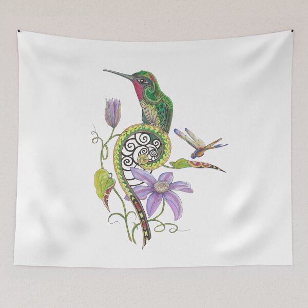 Item preview, Tattooed Humming Bird designed and sold by Linda Bassett.
