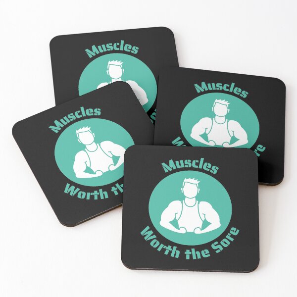 Item preview, Muscles - Worth the Sore designed and sold by CreativTEES !.