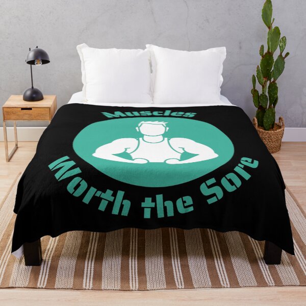 Item preview, Muscles - Worth the Sore designed and sold by CreativTEES !.