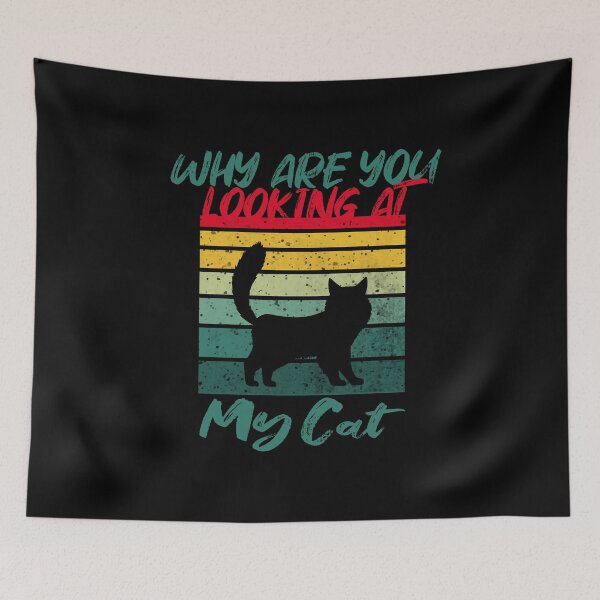 Item preview, why are you looking at my cat designed and sold by LEByasser.