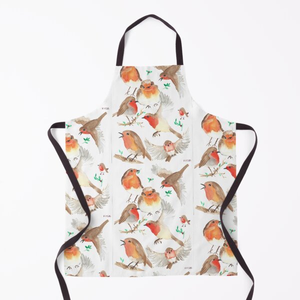 Item preview, Watercolour Robins designed and sold by KatysLandscapes.