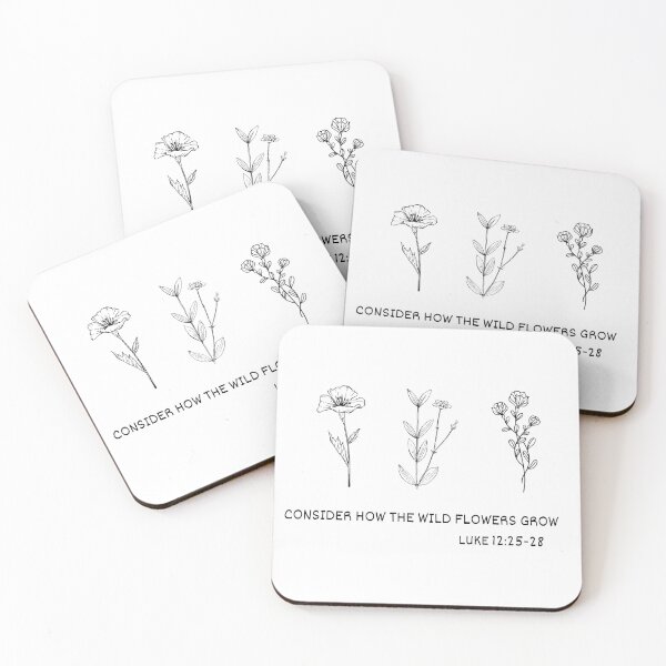 Item preview, Flower Bible Verse designed and sold by kaylasbtq.