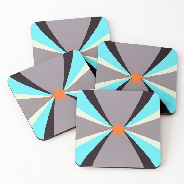 Item preview, Geometric Sky Blue and Black designed and sold by PlanetLucky.