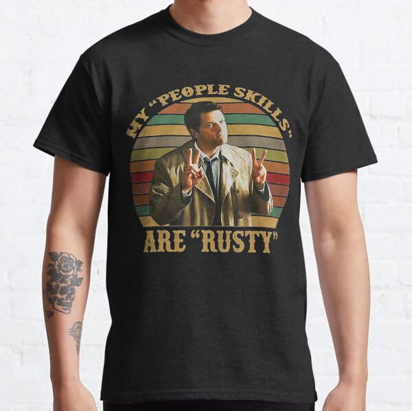 Meine Leute Fähigkeiten sind rostiger Retro-Jahrgang Classic T-Shirt