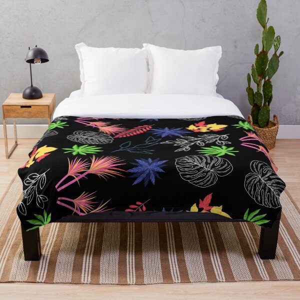 Aperçu de l'œuvre Feuilles tropicales en noir II créée et vendue par kosethk.