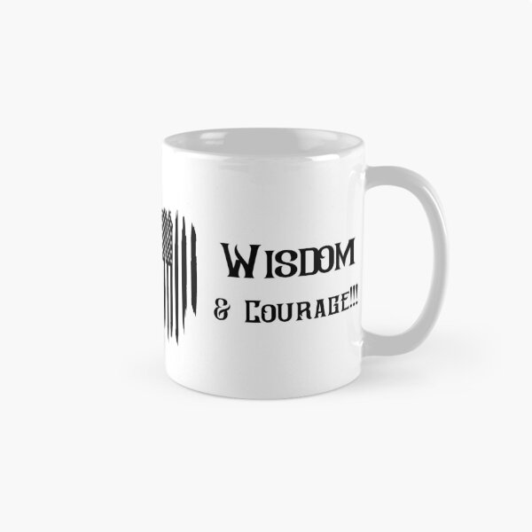 Item preview, Wisdom & Courage American flag designed and sold by Worranarin.