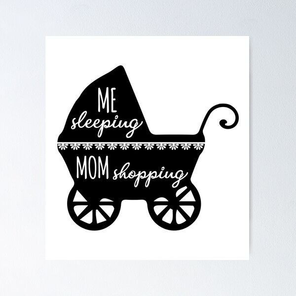 Item preview, BABY SLEEPING MAMA SHOPPING designed and sold by HAIFAHARIS.