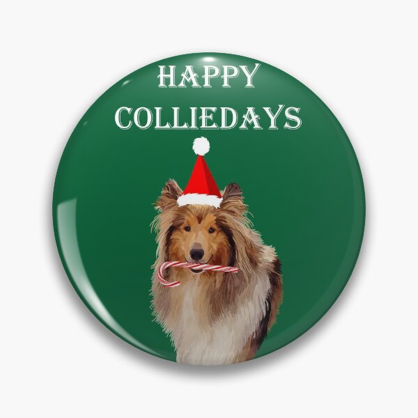 Item preview, Happy Colliedays Christmas Collie  designed and sold by Deborah Camp.