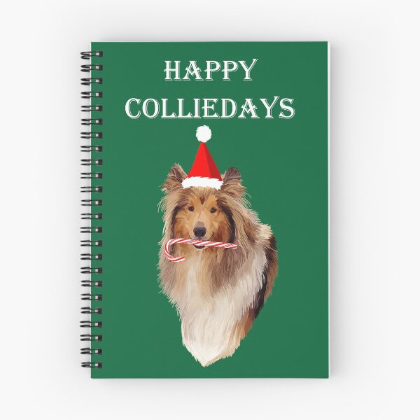 Item preview, Happy Colliedays Christmas Collie  designed and sold by Deborah Camp.