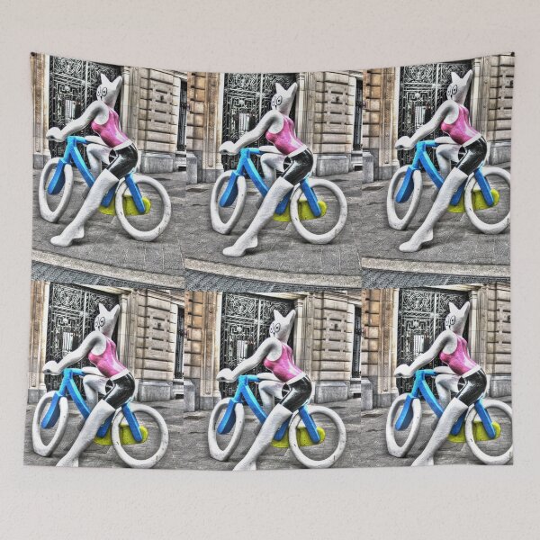 Item preview, Cat on a Bike designed and sold by Blackadder Photography.