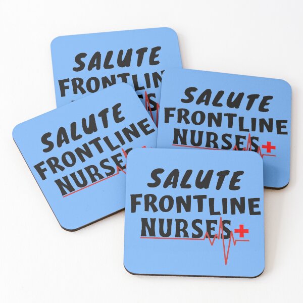 Item preview, Salute Frontline Nurses - Black designed and sold by OwlCanvas.