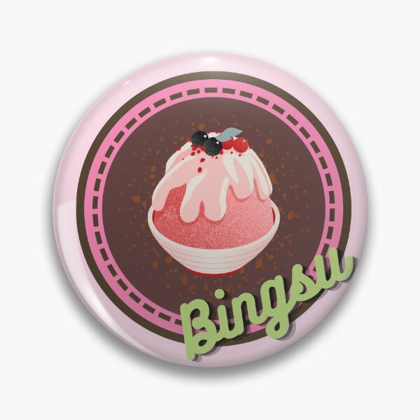 Item preview, Bingsu Korean Food Tshirt Tee Shirt Design Cute Funny Kawaii Graphic Cartoony Design for Apparel Accessories Home Decor Skins Totes Bags Wall Art Stickers designed and sold by Rocbebe.