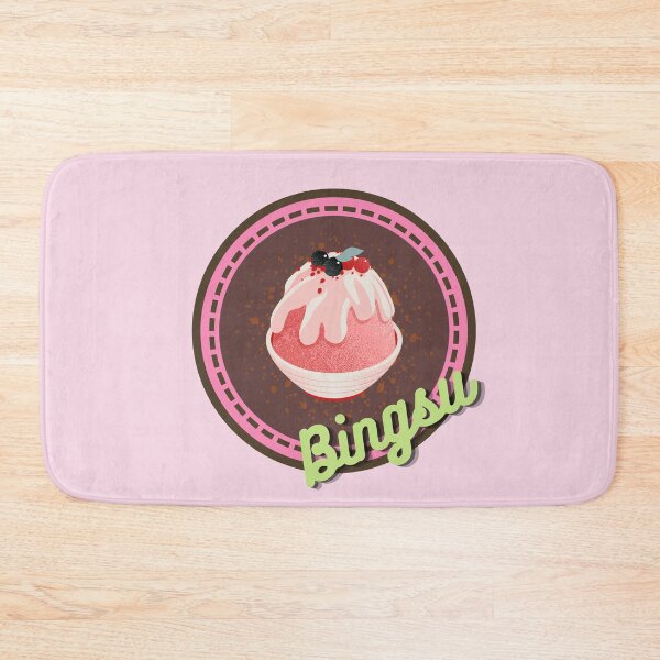 Item preview, Bingsu Korean Food Tshirt Tee Shirt Design Cute Funny Kawaii Graphic Cartoony Design for Apparel Accessories Home Decor Skins Totes Bags Wall Art Stickers designed and sold by Rocbebe.