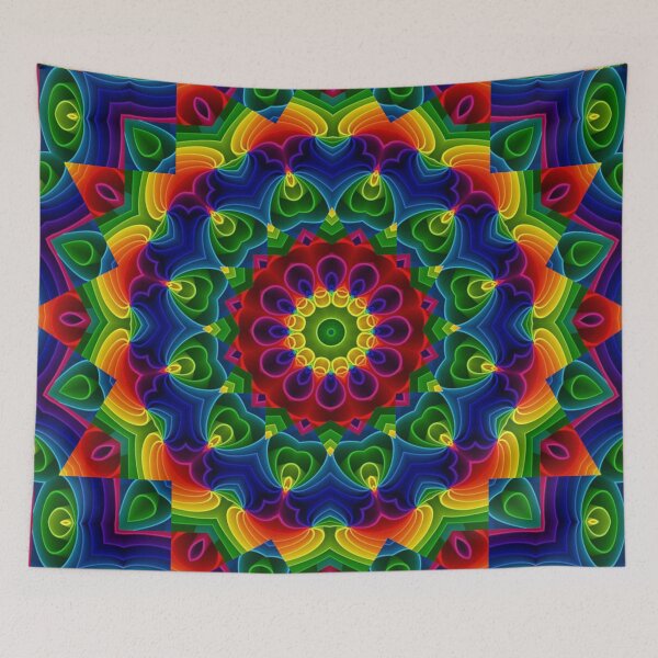 Item preview, Symmetry 1098 Mandala Inspired Creation designed and sold by mandala-hub.