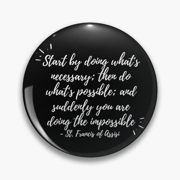 Item preview, Start by doing what's necessary (white text) designed and sold by Grace Feucht.