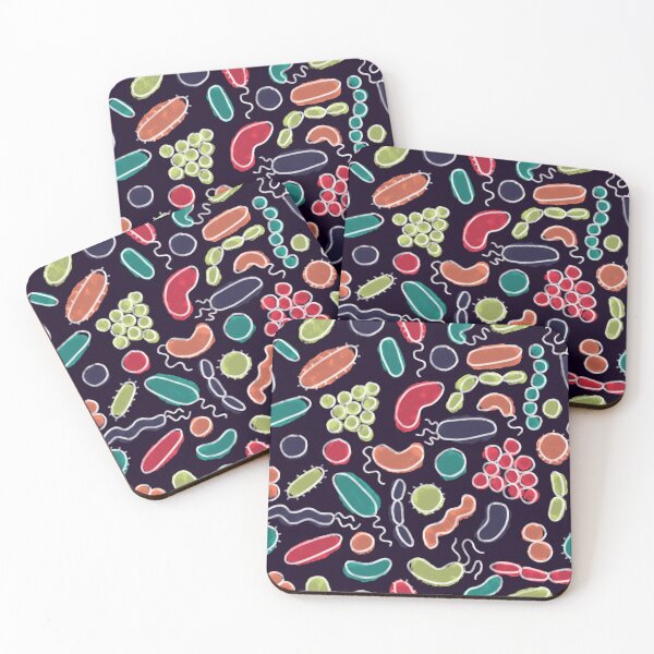 Item preview, Painted Microbes - Dark designed and sold by ktbelliss.