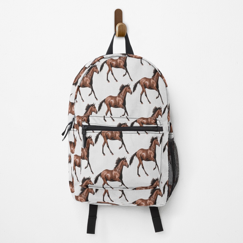 "Horse riding" Backpack for Sale by sasijaya Redbubble