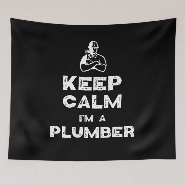 Item preview, Keep calm I'm a plumber designed and sold by Worranarin.