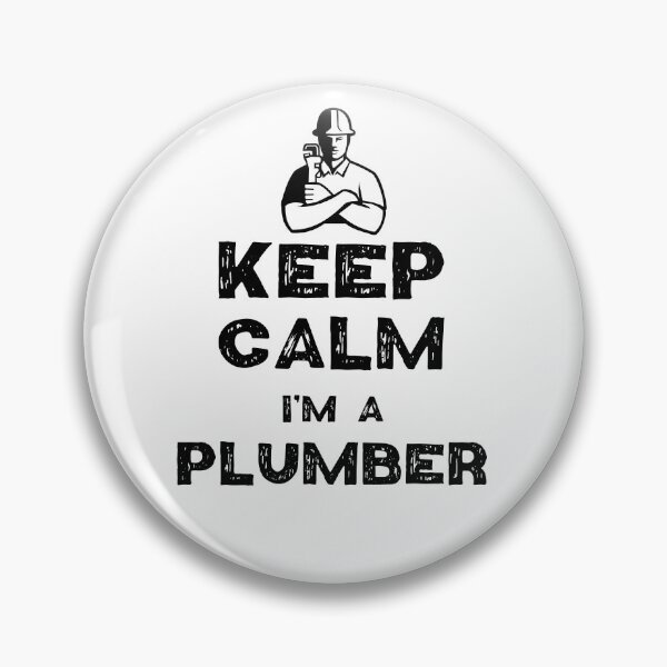 Item preview, Keep calm I'm a plumber designed and sold by Worranarin.