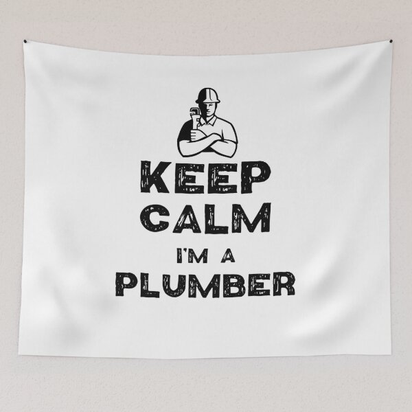 Item preview, Keep calm I'm a plumber designed and sold by Worranarin.
