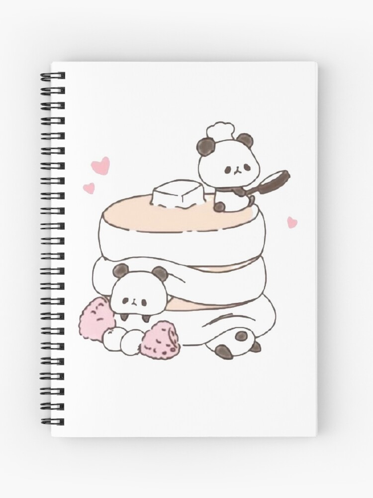 Couverture De Cahier Spirale Kawaii Laisse Illustration