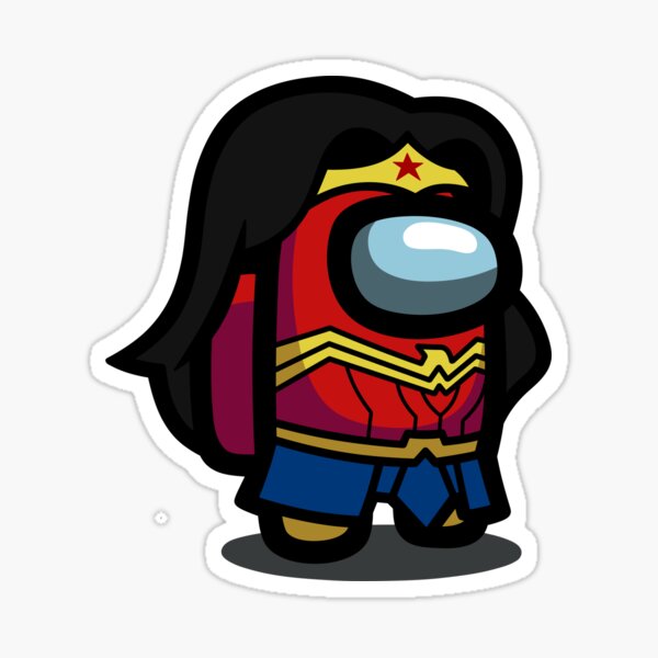 Super Wonder Woman Among us Sticker