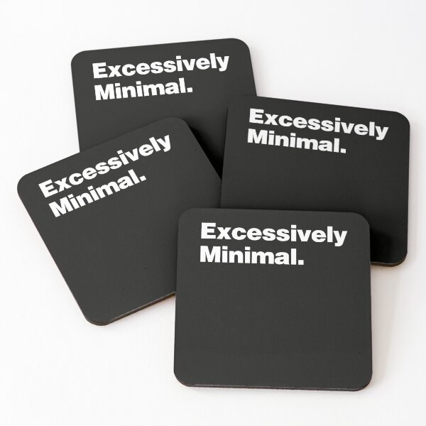 Item preview, Excessively Minimal designed and sold by lobstershorts.