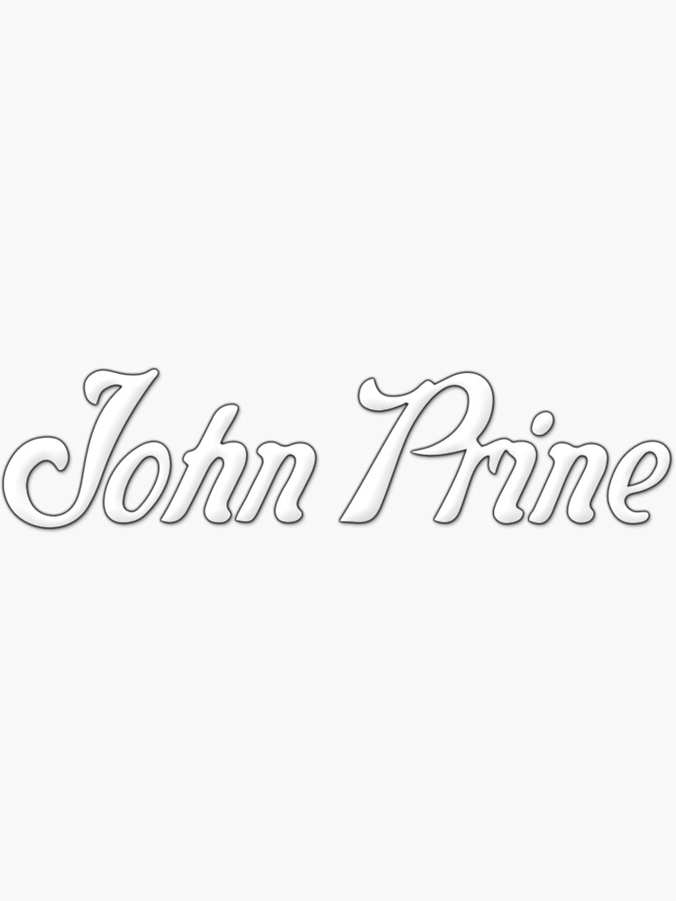 "BEST SELLER - John Prine Merchandise" Sticker For Sale By Westfieldgaz ...