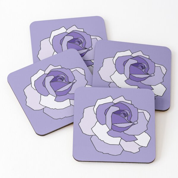 Item preview, Purple Lined Rose designed and sold by allenavaart.